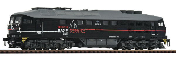 Roco 7390005 Diesellokomotive Baureihe 232 der Erfurter Bahnservice GmbH mit Sound
